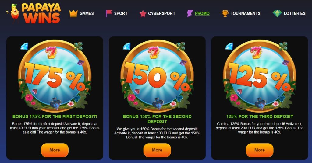 Discover Exciting Games at Papaya Wins Casino Online Slots